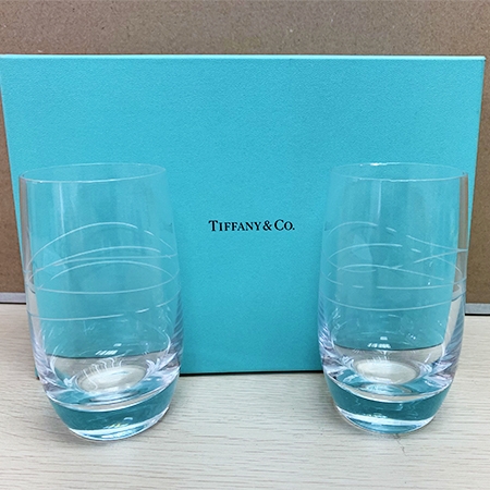 Tiffany水晶杯(一件杯口有微瑕)		