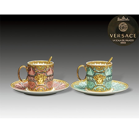 VERSACE&ROSENTHAL"美杜莎狂想曲"系列咖啡杯、碟