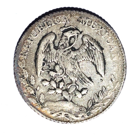 1883年墨西哥银洋壹圆银币1枚