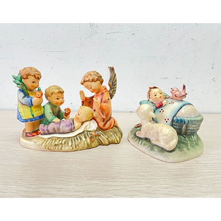 德国西姆娃娃"新生儿"人物瓷塑摆件