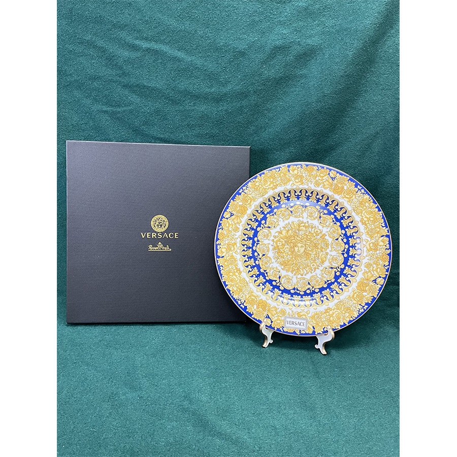 VERSACE&ROSENTHAL MEDUSA RHAPSODY蓝色托盘