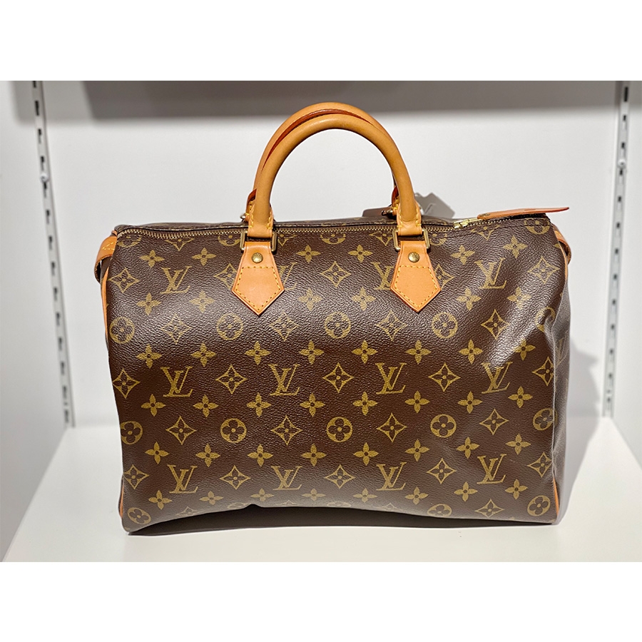 LV 中古老花手提包