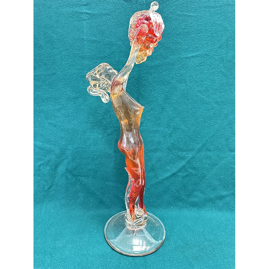 意大利MURANO"水果女郎"大型摆件(H:64cm)