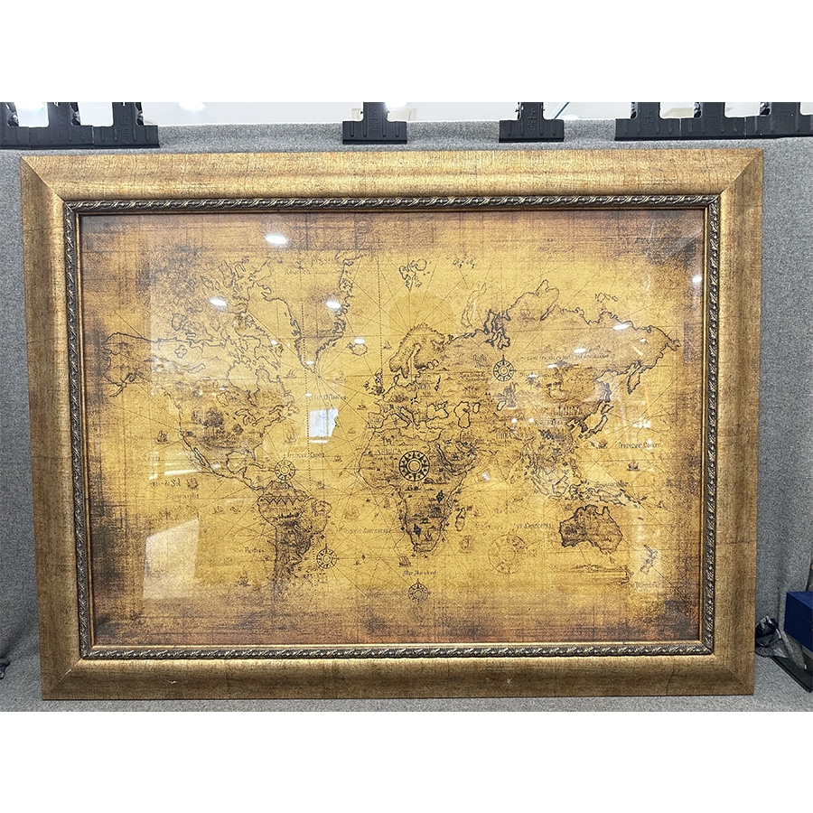 《航海地图》(85×64cm,附原框)
